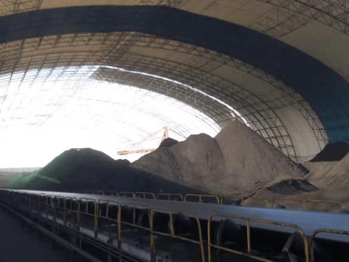 潜江煤棚料仓网架